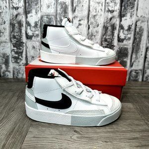 Nike Blazer Mid '77 SE FN6939-100 White/Black Toddler size 8c